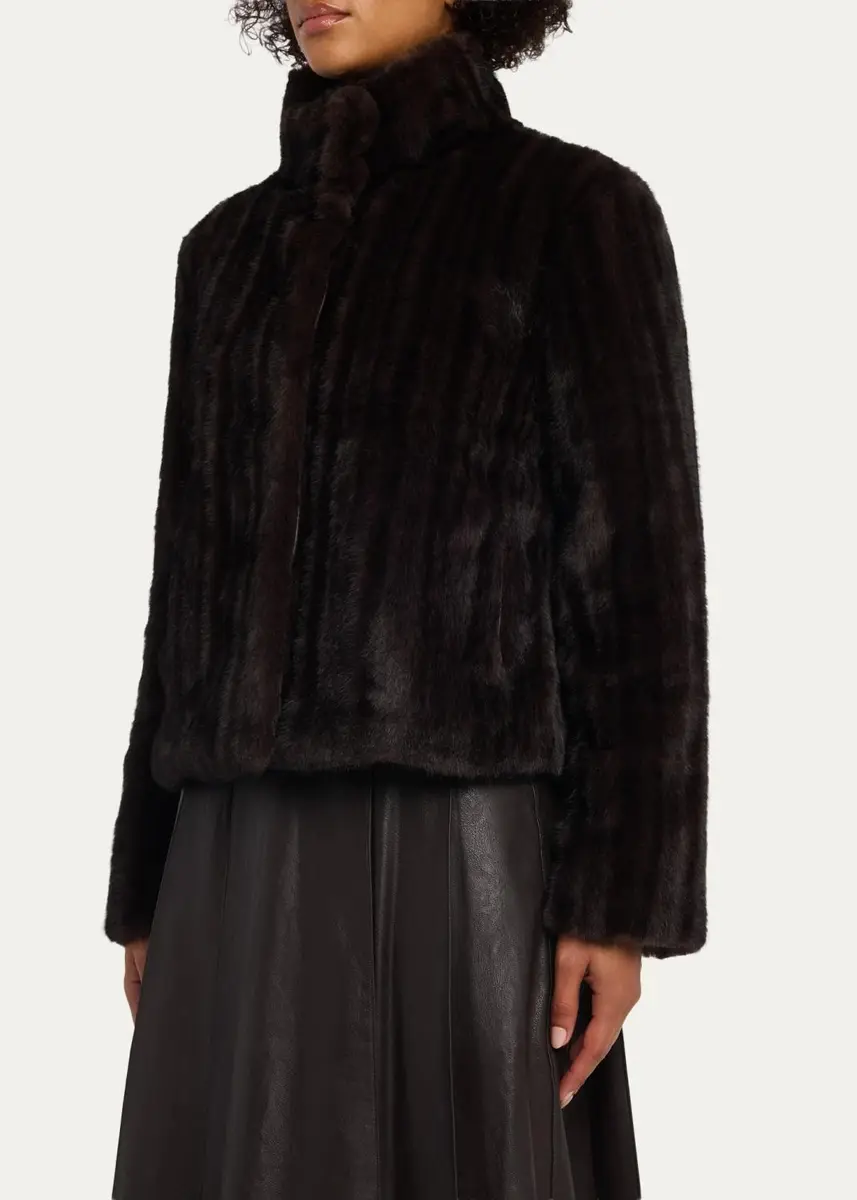 Simkhai Sudie Faux Fur Jacket | Thumbnail 4