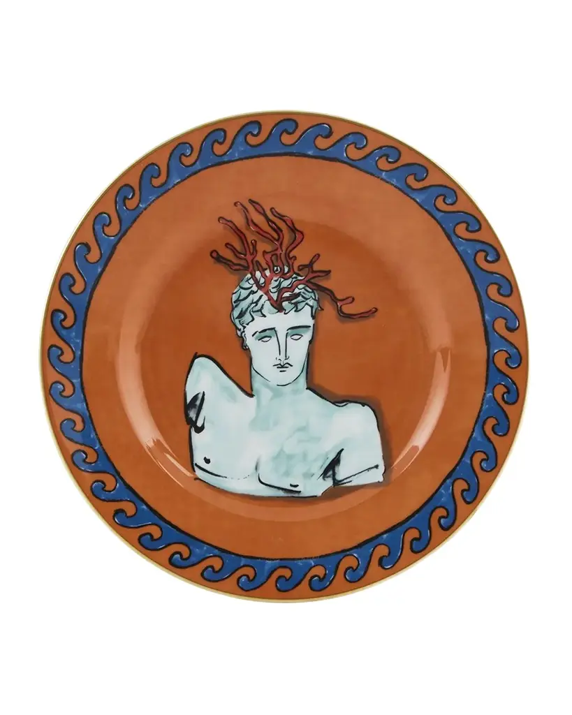 GINORI 1735 Il Viaggio di Nettuno Dessert Plate