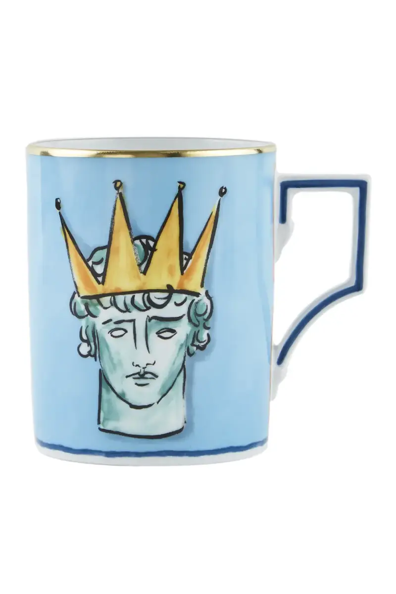 GINORI 1735 Il Viaggio di Nettuno Mug, Blue | Thumbnail 2 GINORI 1735 Il Viaggio di Nettuno Mug, Blue | Thumbnail 2