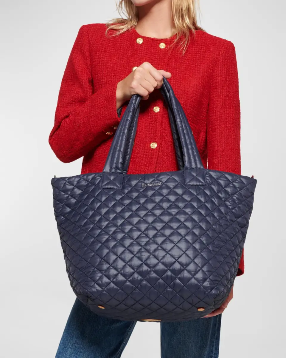 MZ Wallace Metro Deluxe Medium Quilted Tote Bag | Thumbnail 3 MZ Wallace Metro Deluxe Medium Quilted Tote Bag | Thumbnail 3