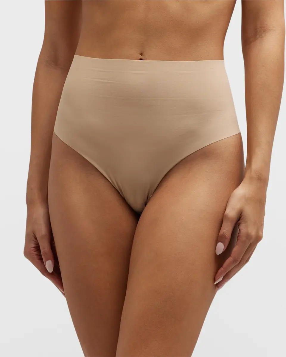 Commando Classic High-Rise Microfiber Thong