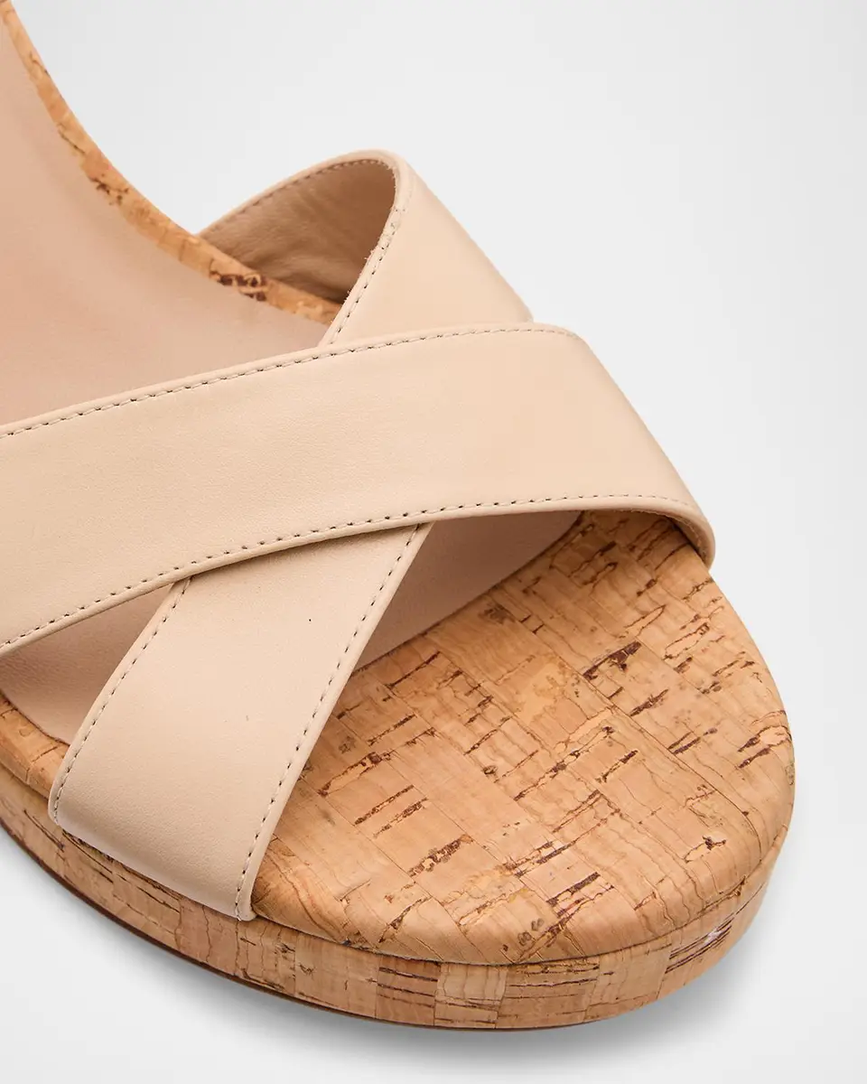 Stuart Weitzman Dayna Leather Crisscross Platform Sandals | Thumbnail 6 Stuart Weitzman Dayna Leather Crisscross Platform Sandals | Thumbnail 6