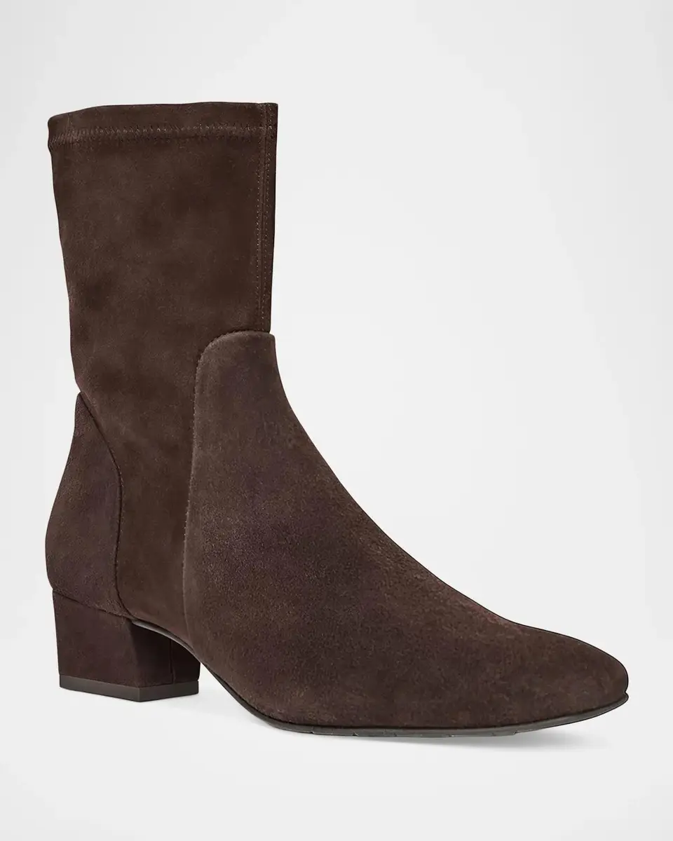 Aquatalia Stassi 40MM Suede Ankle Booties | Thumbnail 2 Aquatalia Stassi 40MM Suede Ankle Booties | Thumbnail 2