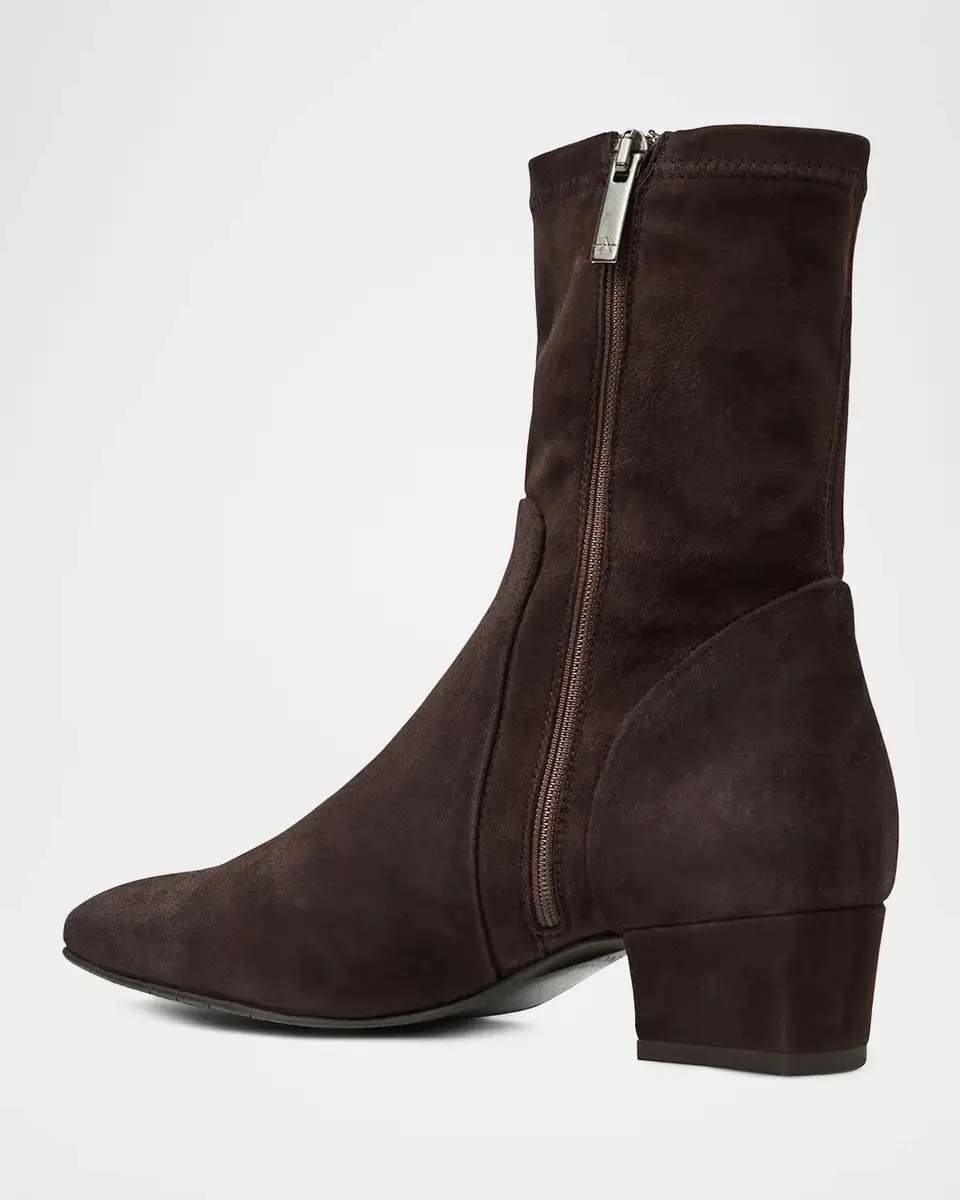 Aquatalia Stassi 40MM Suede Ankle Booties | Thumbnail 3 Aquatalia Stassi 40MM Suede Ankle Booties | Thumbnail 3