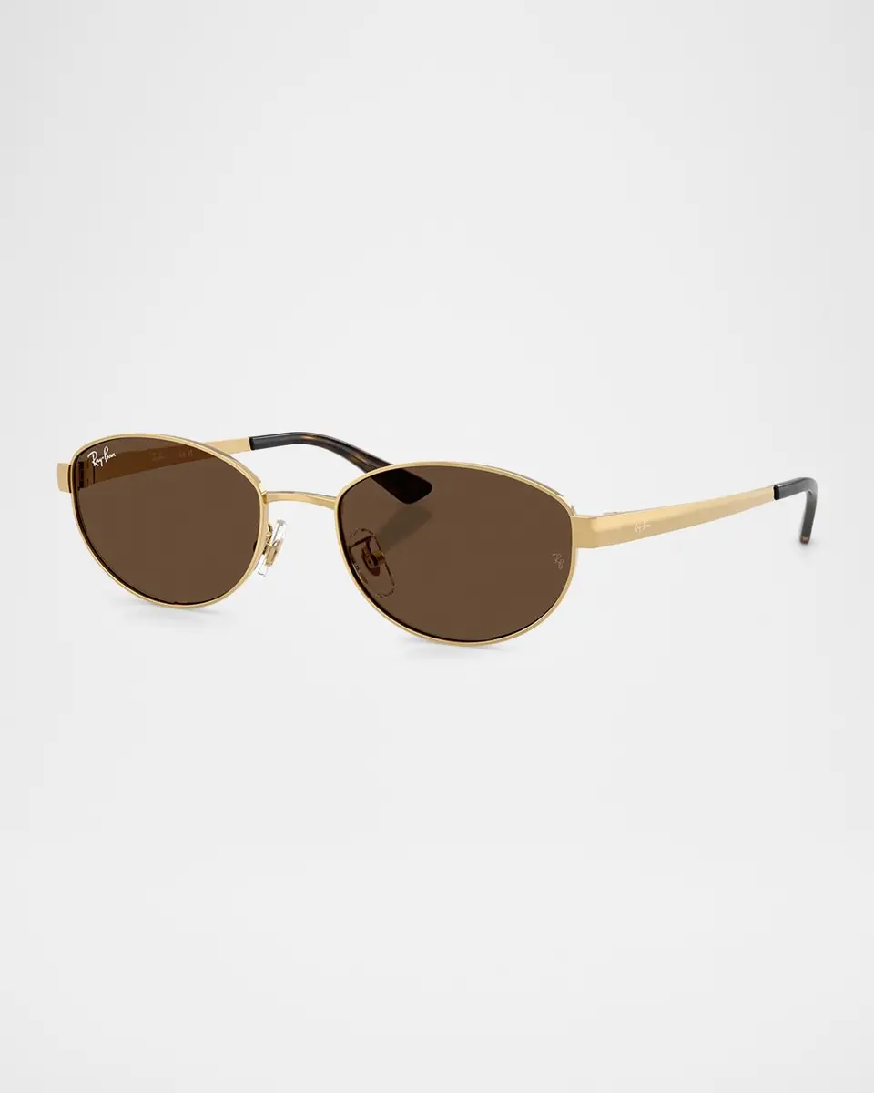 Ray-Ban RB3774D 55mm Metal Oval Sunglasses | Thumbnail 3 Ray-Ban RB3774D 55mm Metal Oval Sunglasses | Thumbnail 3