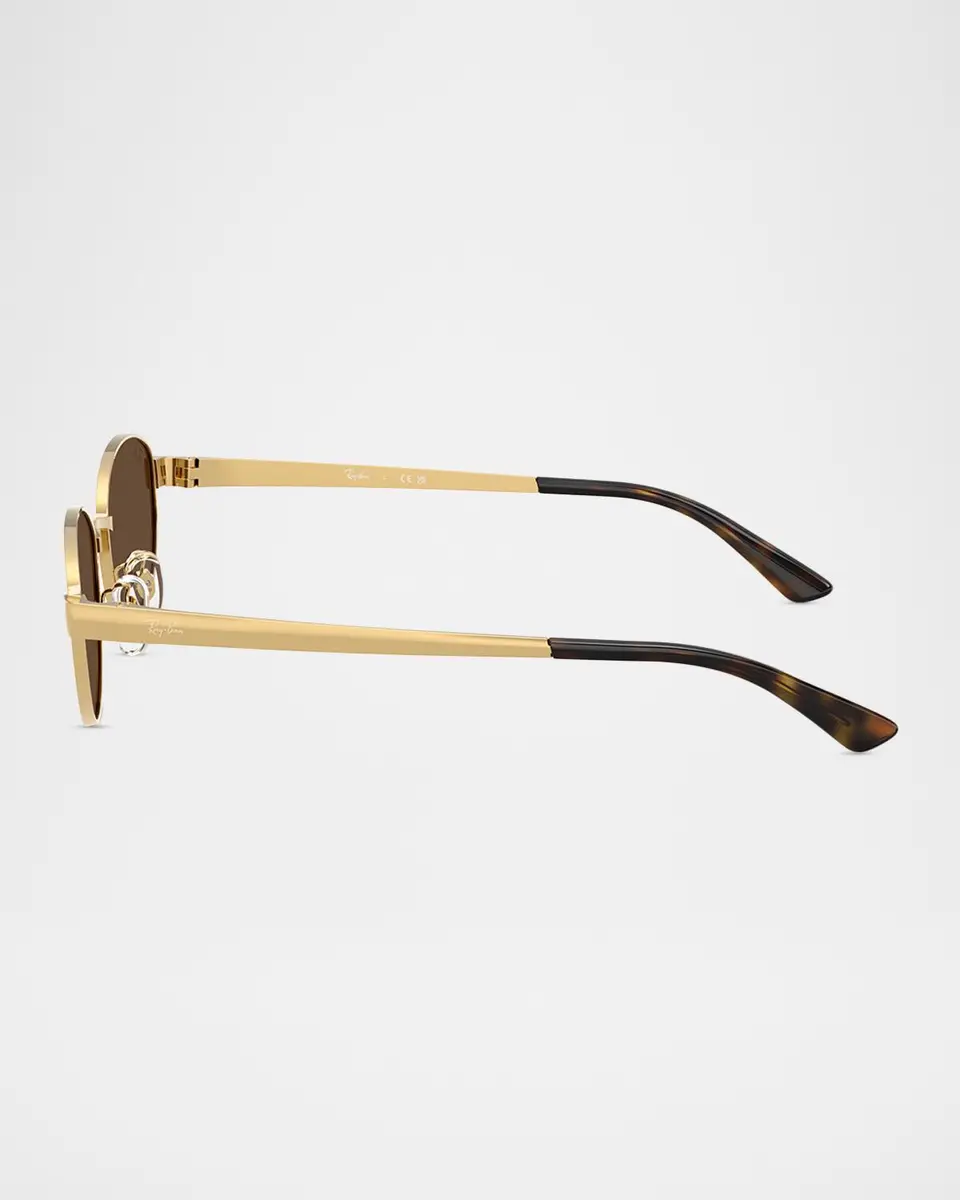 Ray-Ban RB3774D 55mm Metal Oval Sunglasses | Thumbnail 4 Ray-Ban RB3774D 55mm Metal Oval Sunglasses | Thumbnail 4