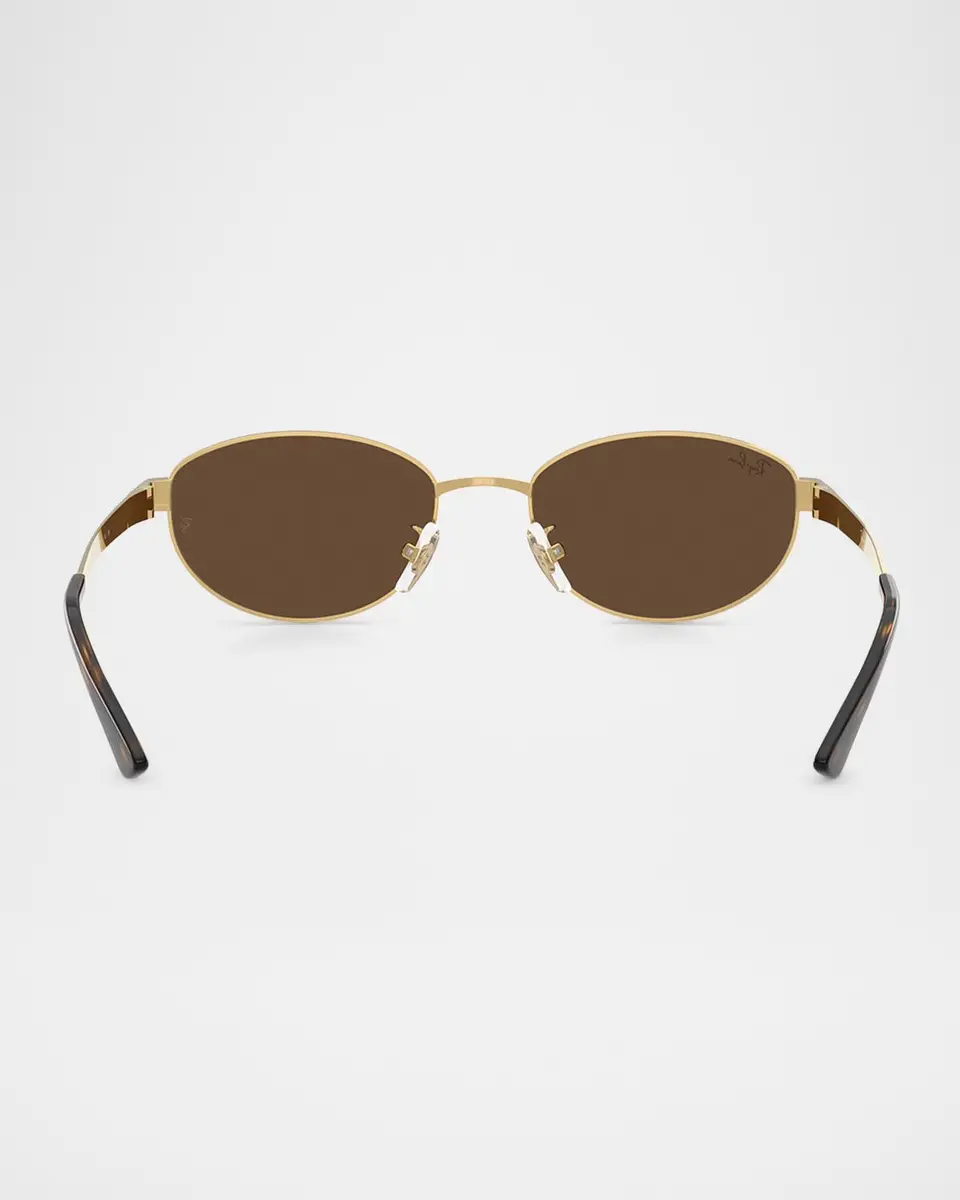 Ray-Ban RB3774D 55mm Metal Oval Sunglasses | Thumbnail 5 Ray-Ban RB3774D 55mm Metal Oval Sunglasses | Thumbnail 5