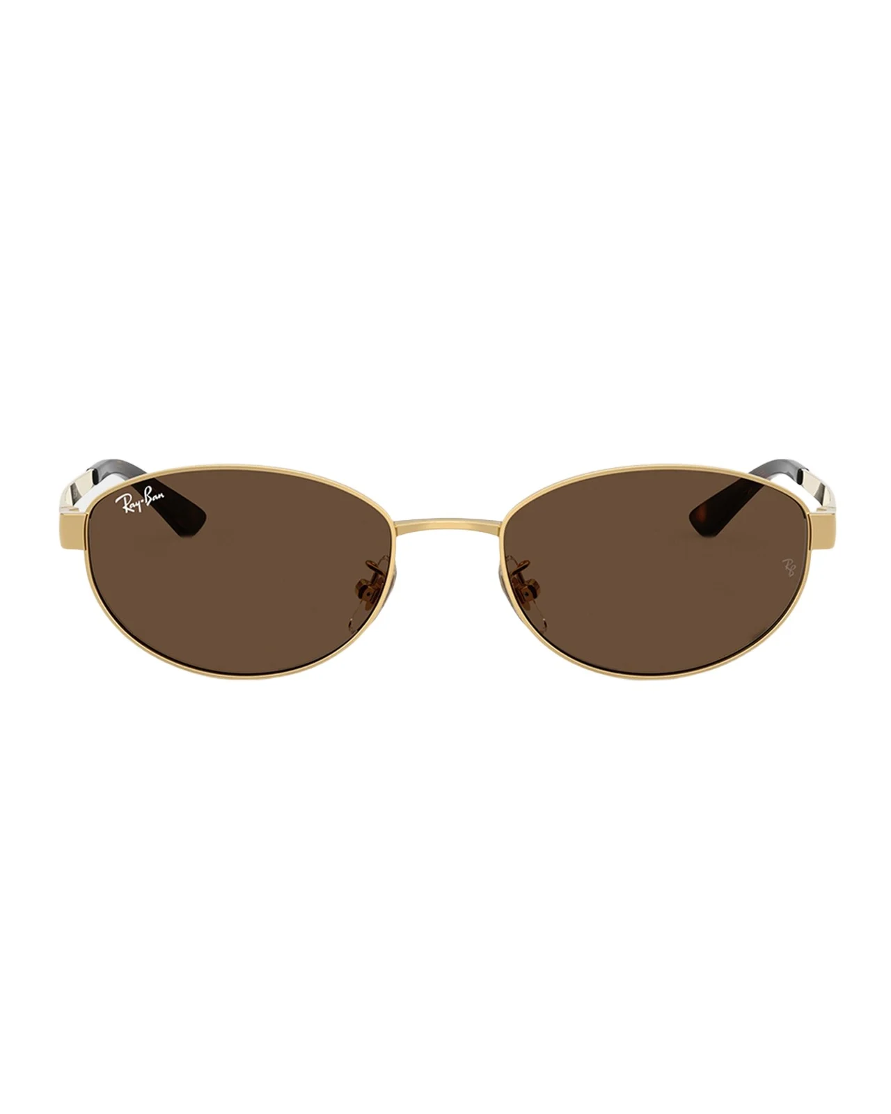 Ray-Ban RB3774D 55mm Metal Oval Sunglasses