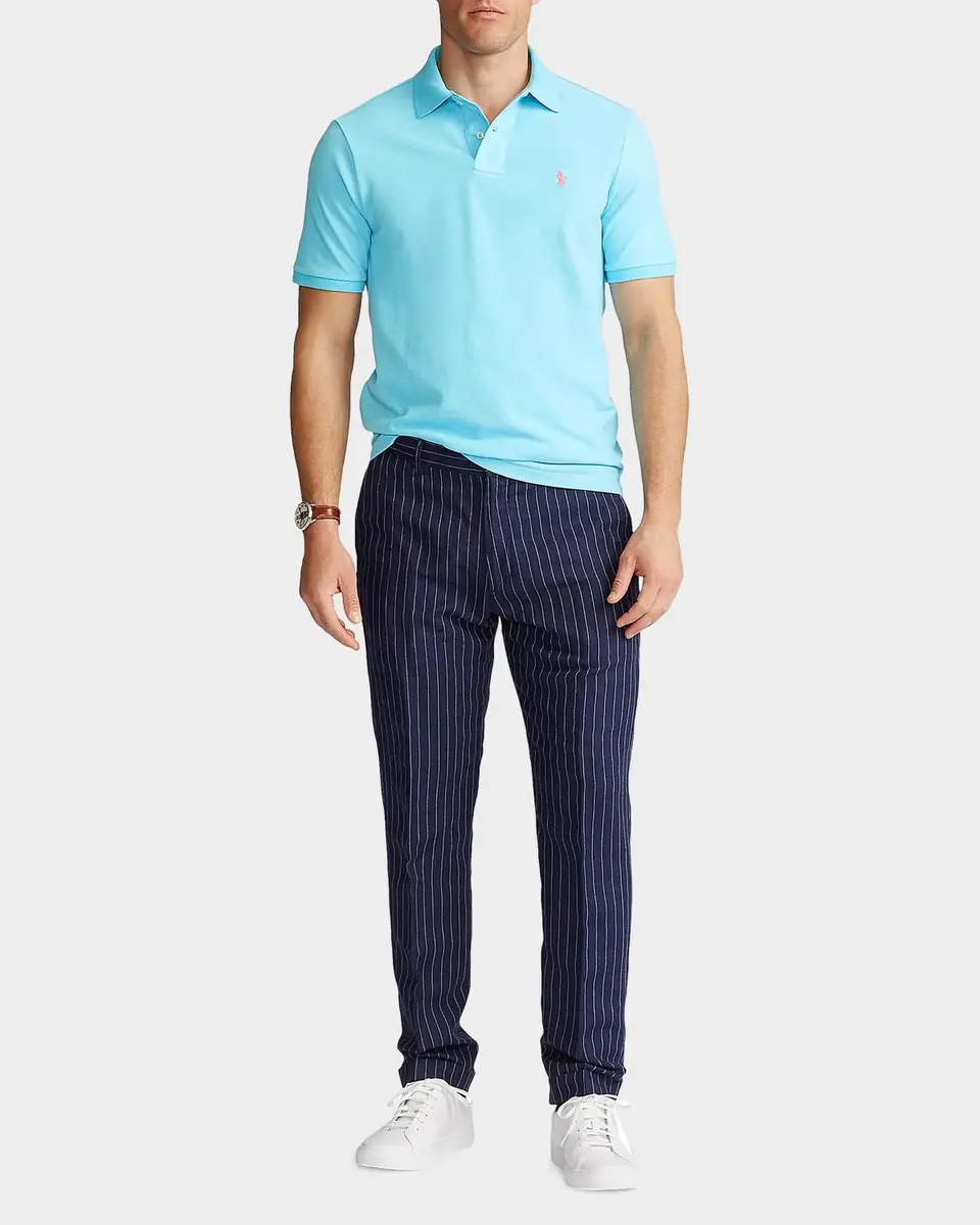 Polo Ralph Lauren Men's Mesh Classic-Fit Polo Shirt | Thumbnail 2 Polo Ralph Lauren Men's Mesh Classic-Fit Polo Shirt | Thumbnail 2