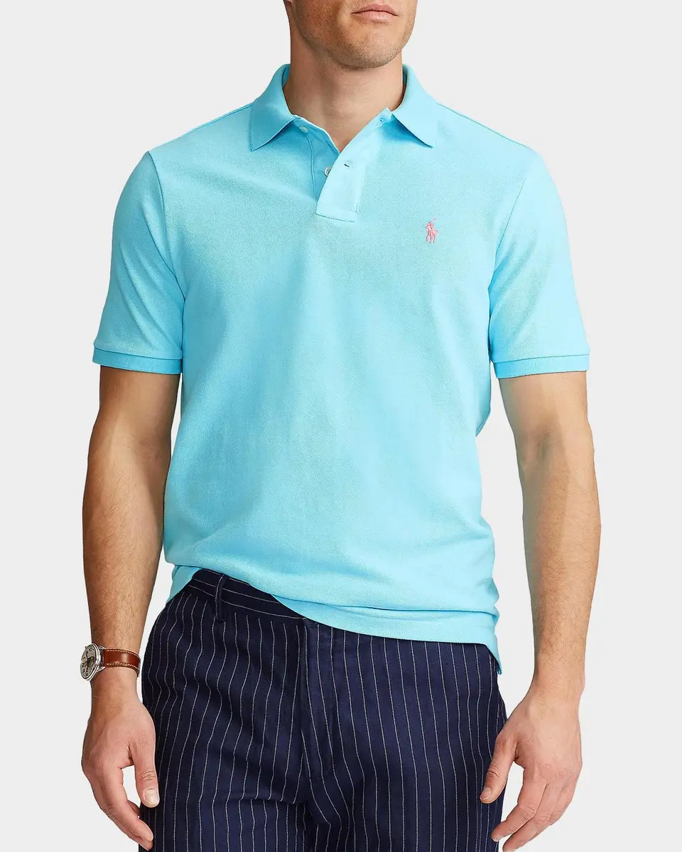 Polo Ralph Lauren Men's Mesh Classic-Fit Polo Shirt | Thumbnail 4 Polo Ralph Lauren Men's Mesh Classic-Fit Polo Shirt | Thumbnail 4