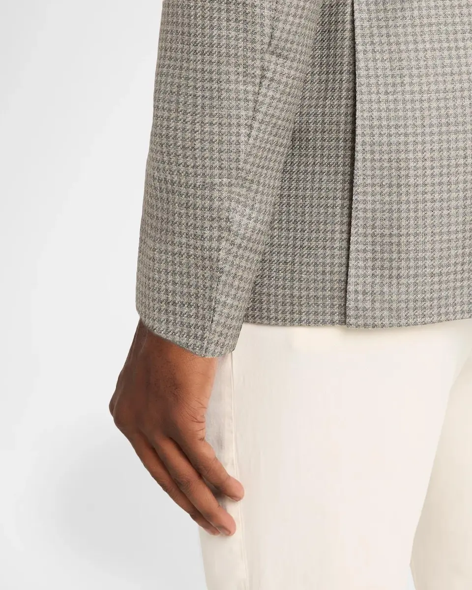 Canali Men's Kei Houndstooth Single-Breasted Sport Coat | Thumbnail 8 Canali Men's Kei Houndstooth Single-Breasted Sport Coat | Thumbnail 8