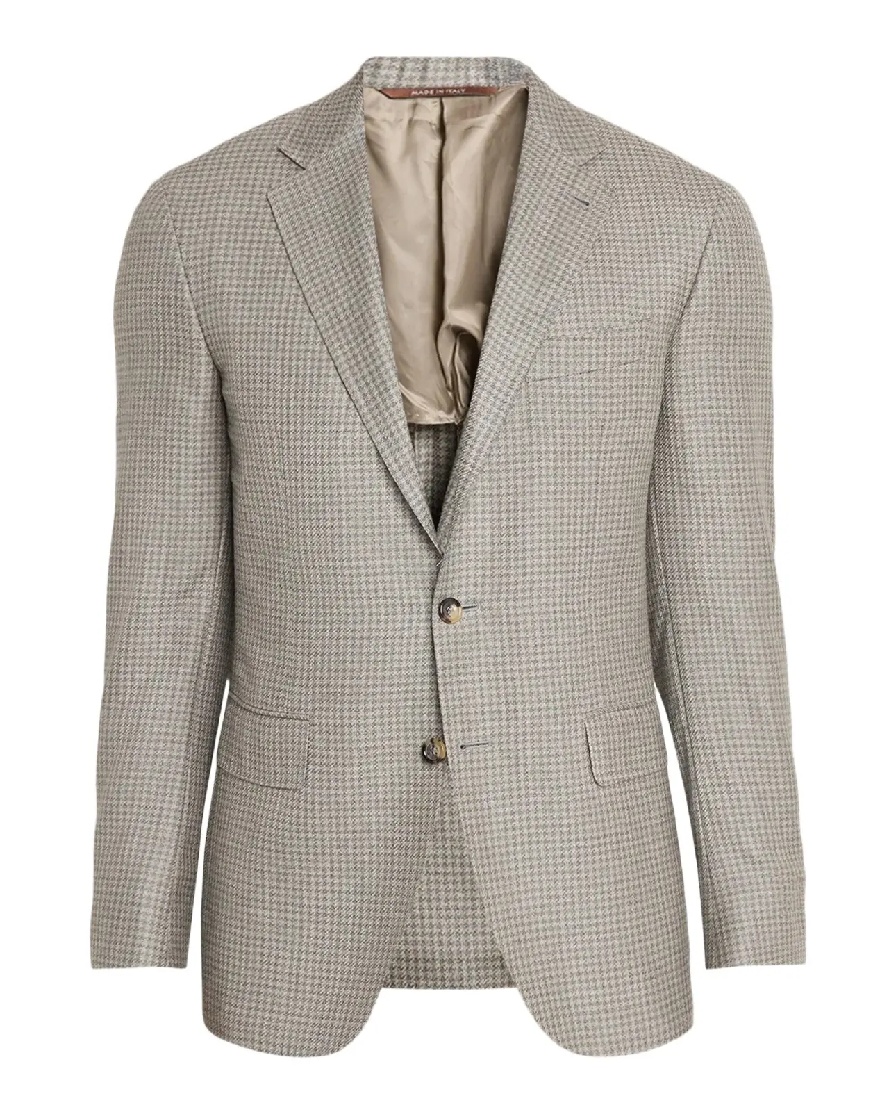 Canali Men's Kei Houndstooth Single-Breasted Sport Coat