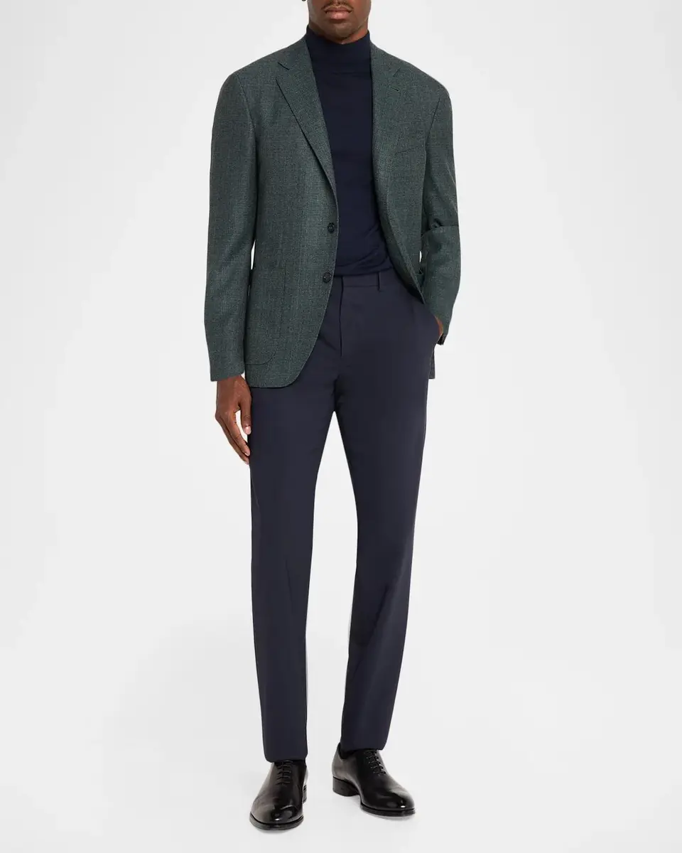 Canali Men's Kei Textured Single-Breasted Sport Coat | Thumbnail 2