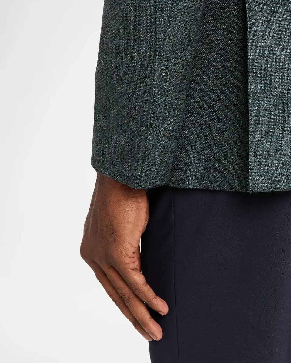 Canali Men's Kei Textured Single-Breasted Sport Coat | Thumbnail 8
