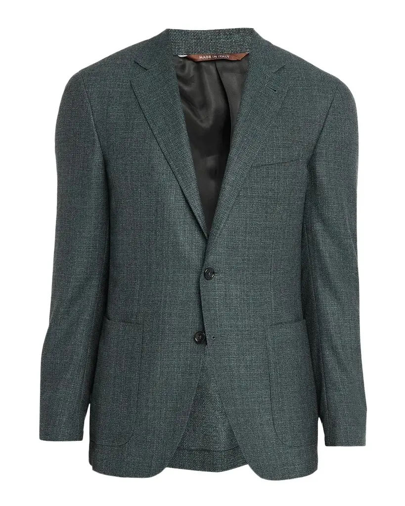 Canali Men's Kei Textured Single-Breasted Sport Coat