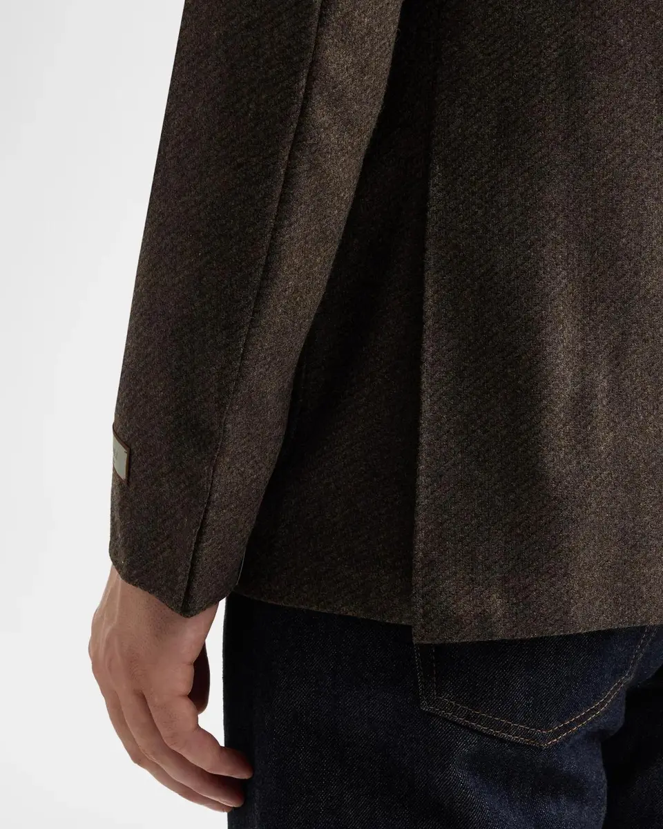 Canali Men's Kei Wool Jacquard Single-Breasted Sport Coat | Thumbnail 9