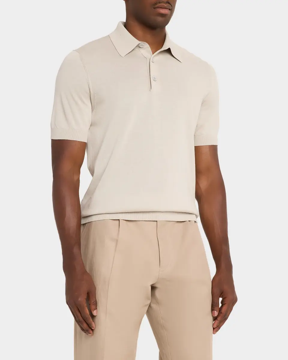 Sartorio Men's Cotton Polo Shirt | Thumbnail 4 Sartorio Men's Cotton Polo Shirt | Thumbnail 4
