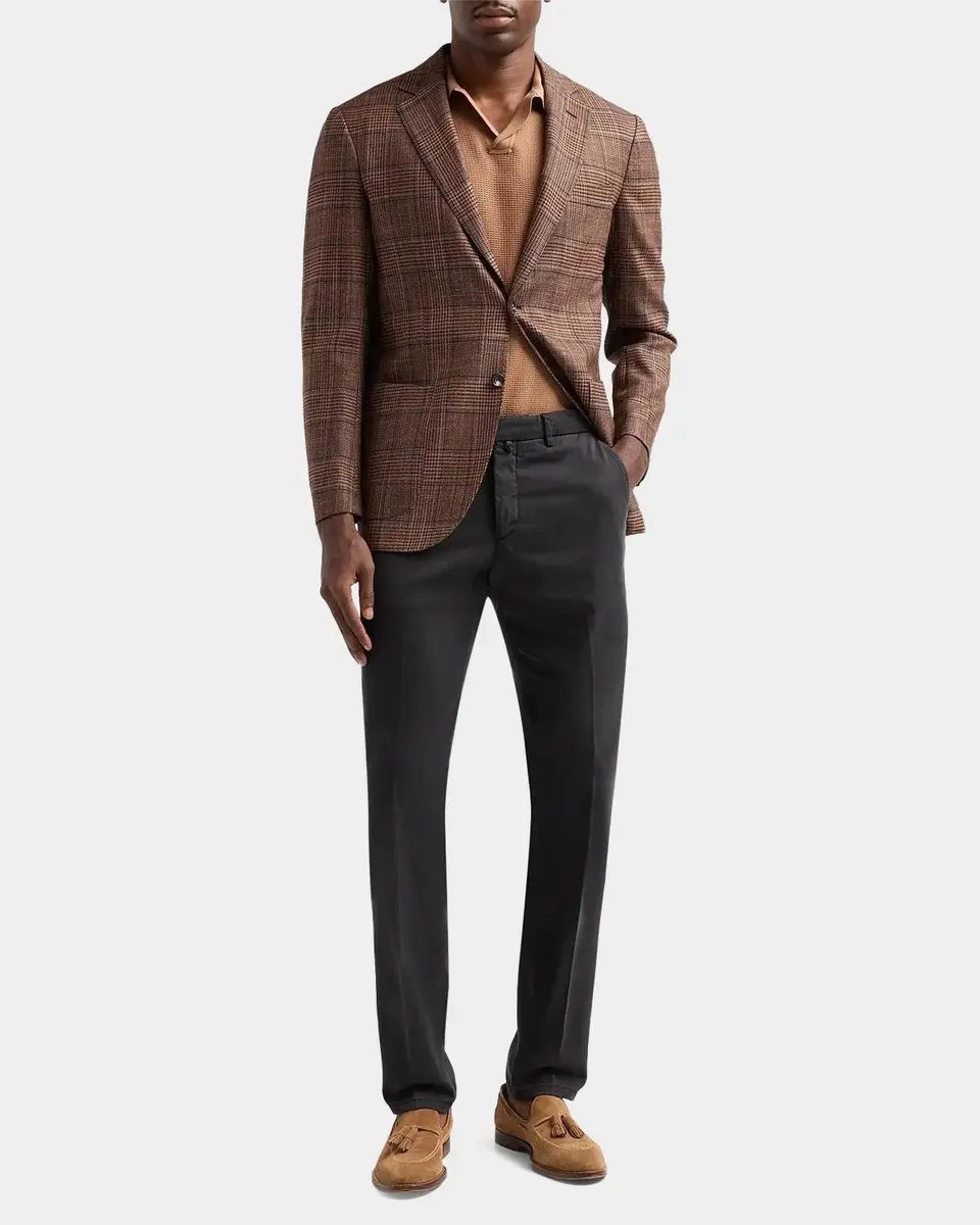 Sartorio Men's Creased-Front Trousers | Thumbnail 2 Sartorio Men's Creased-Front Trousers | Thumbnail 2