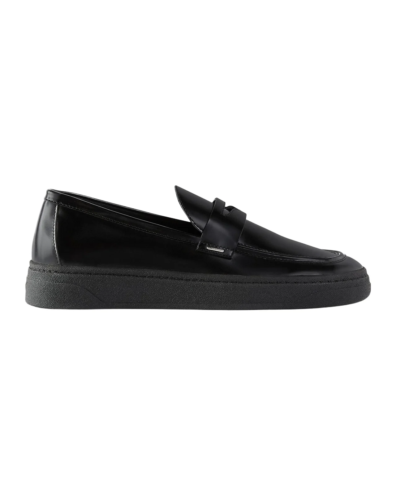Giuseppe Zanotti Men's Leather Rubber-Sole Penny Loafers