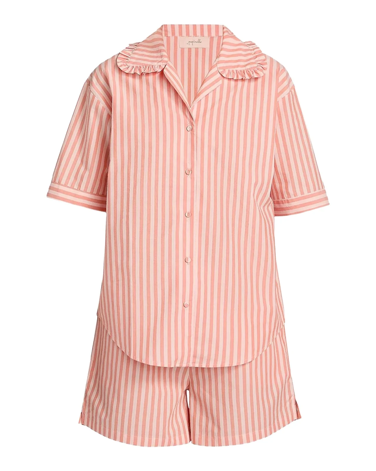Butterscotch Striped Cotton Short Pajamas Butterscotch Striped Cotton Short Pajamas