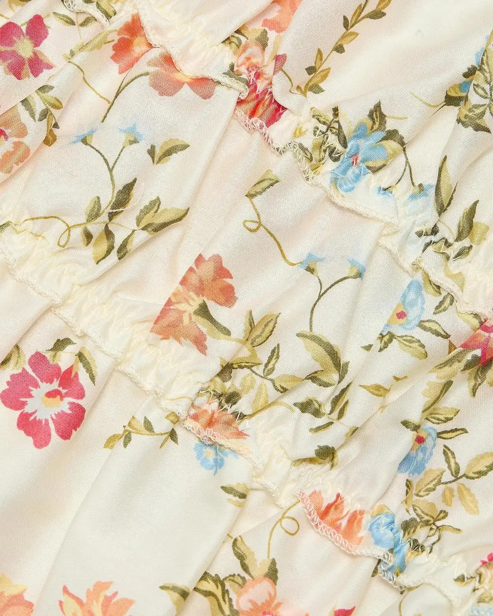 Papinelle Amber Floral Cotton Crop Camisole | Thumbnail 6