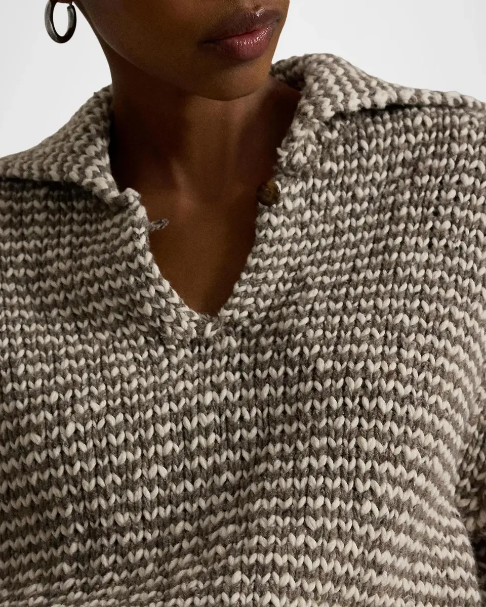 Polo Ralph Lauren Striped Cotton-Blend Sweater | Thumbnail 5 Polo Ralph Lauren Striped Cotton-Blend Sweater | Thumbnail 5