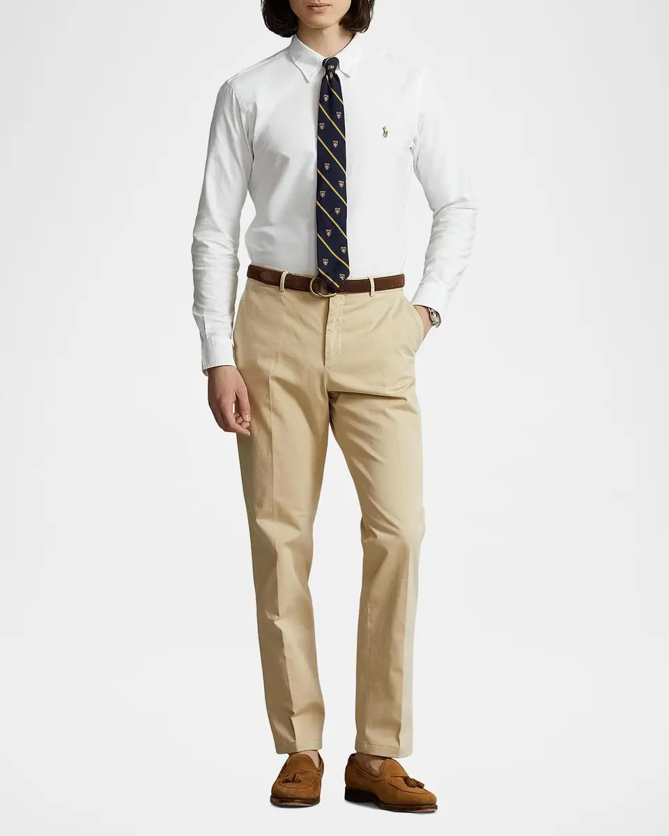 Polo Ralph Lauren Men's Button-Down Cotton Oxford Shirt | Thumbnail 2 Polo Ralph Lauren Men's Button-Down Cotton Oxford Shirt | Thumbnail 2