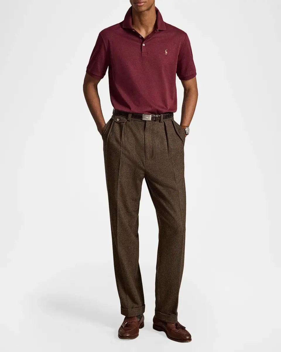 Polo Ralph Lauren Men's Custom Slim Fit Soft Cotton Polo Shirt | Thumbnail 2 Polo Ralph Lauren Men's Custom Slim Fit Soft Cotton Polo Shirt | Thumbnail 2