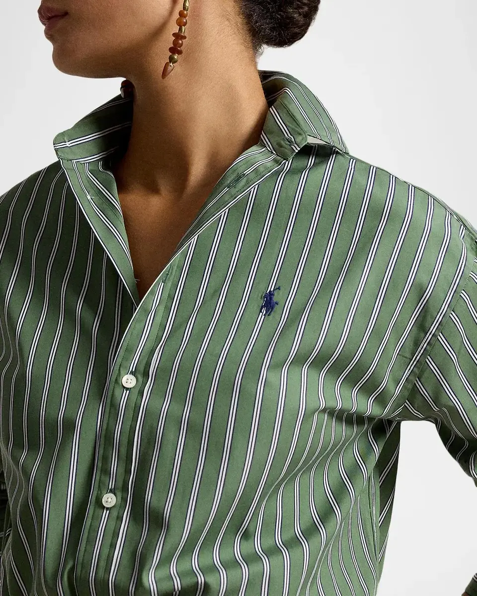 Polo Ralph Lauren Relaxed Fit Striped Cotton Shirt | Thumbnail 6 Polo Ralph Lauren Relaxed Fit Striped Cotton Shirt | Thumbnail 6