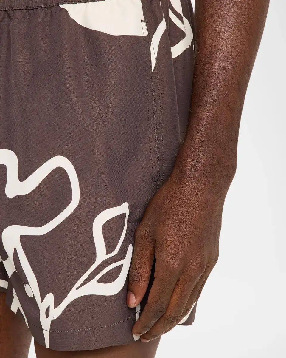 Frescobol Carioca Men's Rio Flor Swim Trunks | Thumbnail 4 Frescobol Carioca Men's Rio Flor Swim Trunks | Thumbnail 4