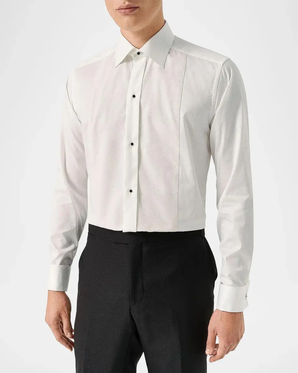 Eton Metallic Bib Formal Slim-Fit Shirt | Thumbnail 3