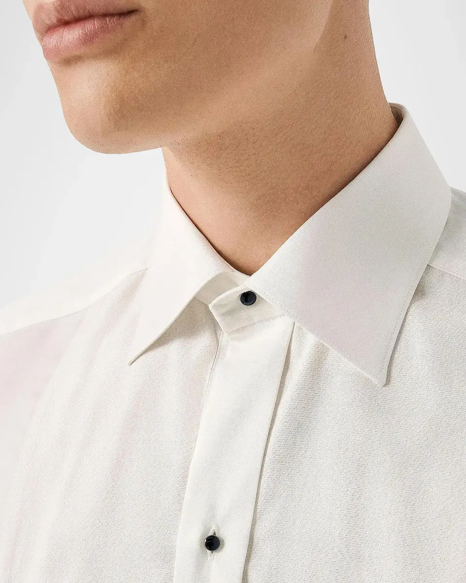 Eton Metallic Bib Formal Slim-Fit Shirt | Thumbnail 4