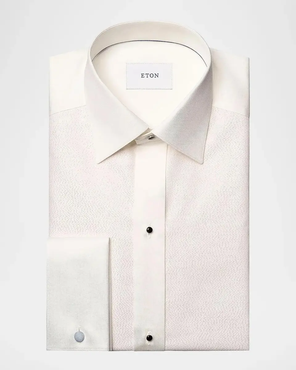 Eton Metallic Bib Formal Slim-Fit Shirt | Thumbnail 7