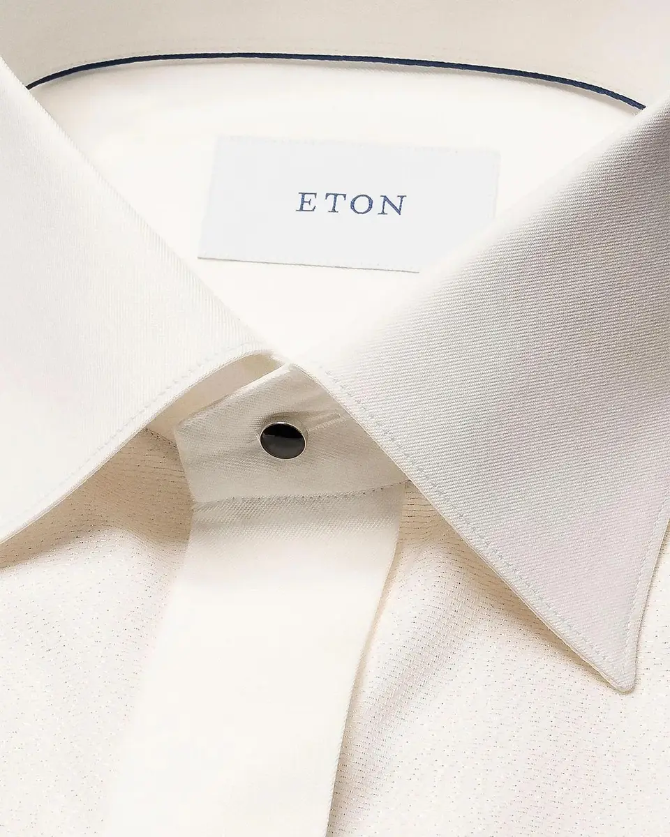 Eton Metallic Bib Formal Slim-Fit Shirt | Thumbnail 8