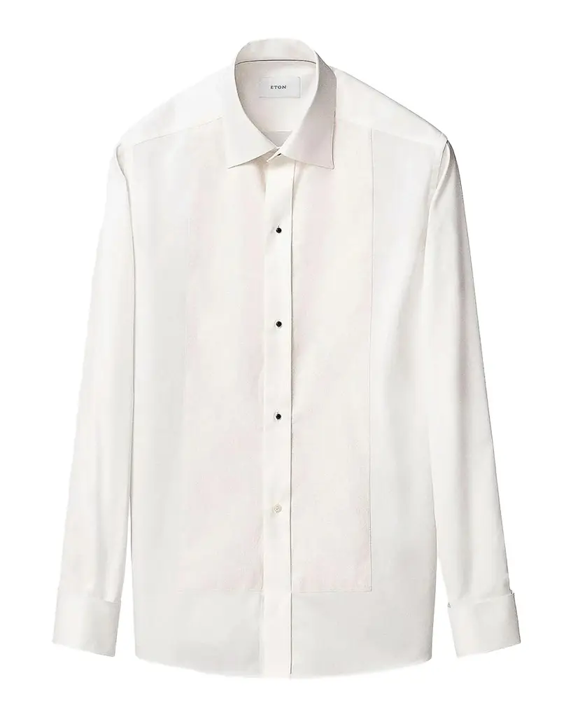 Eton Metallic Bib Formal Slim-Fit Shirt