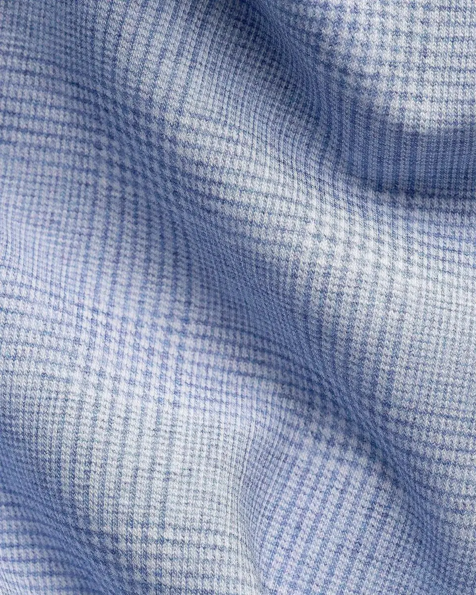 Eton Men's Check Stretch-Cotton Slim-Fit Shirt | Thumbnail 3 Eton Men's Check Stretch-Cotton Slim-Fit Shirt | Thumbnail 3