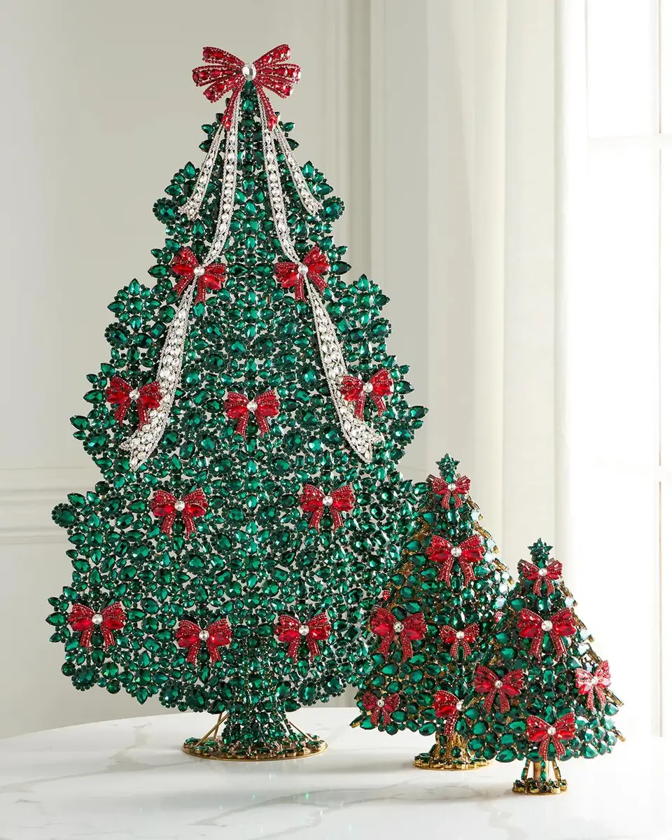 Sainty + Eric Extra-Large Crystal Christmas Tree Tabletop | Thumbnail 2 Sainty + Eric Extra-Large Crystal Christmas Tree Tabletop | Thumbnail 2