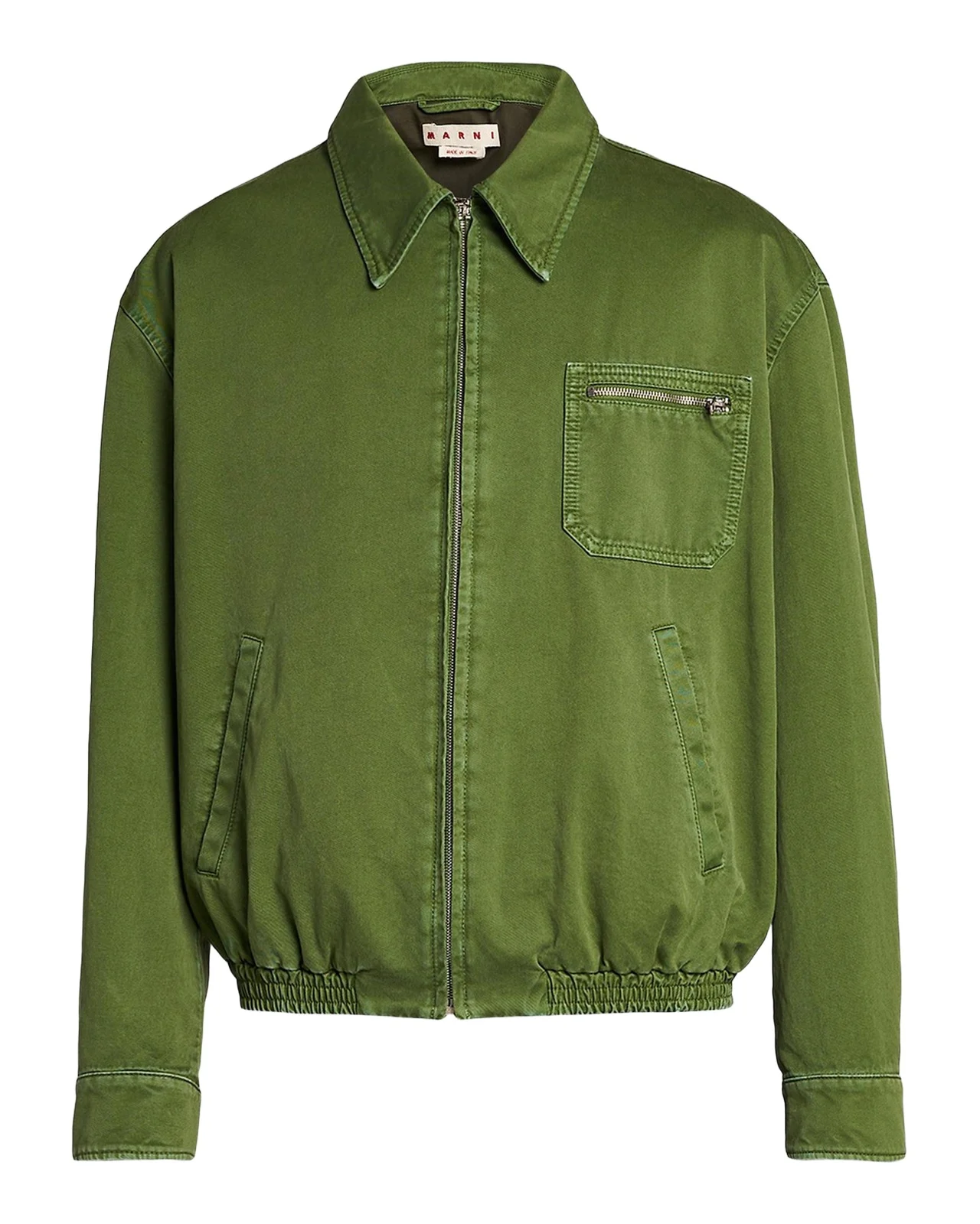 Men's Cotton Full-Zip Blouson Jacket