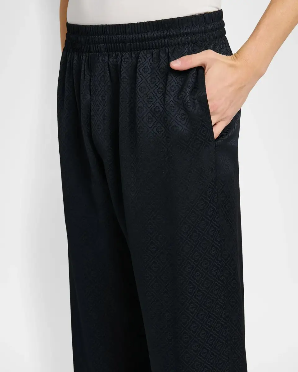 Casablanca Men's Monogram Satin Trousers | Thumbnail 5 Casablanca Men's Monogram Satin Trousers | Thumbnail 5