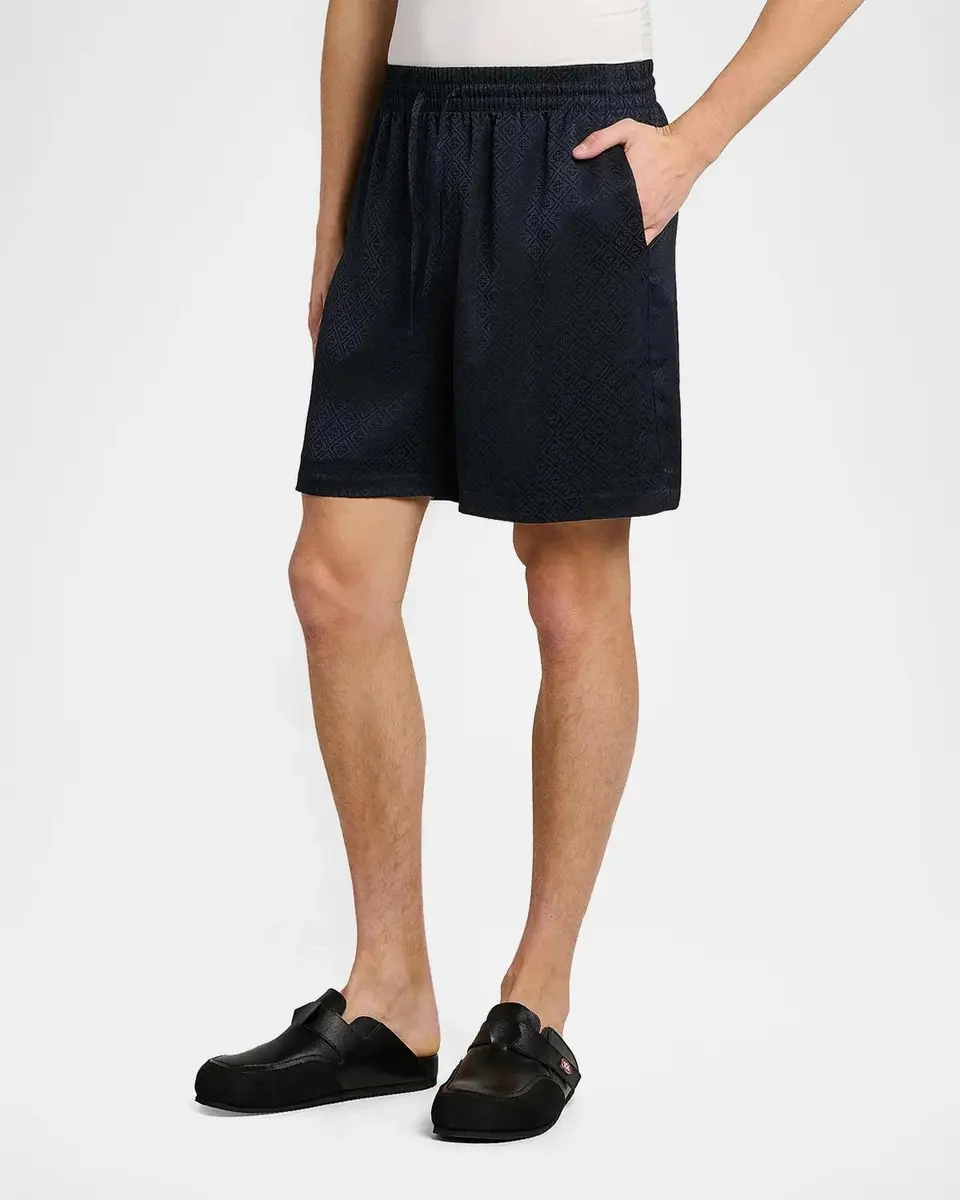 Casablanca Men's Monogram Drawstring Shorts | Thumbnail 4 Casablanca Men's Monogram Drawstring Shorts | Thumbnail 4