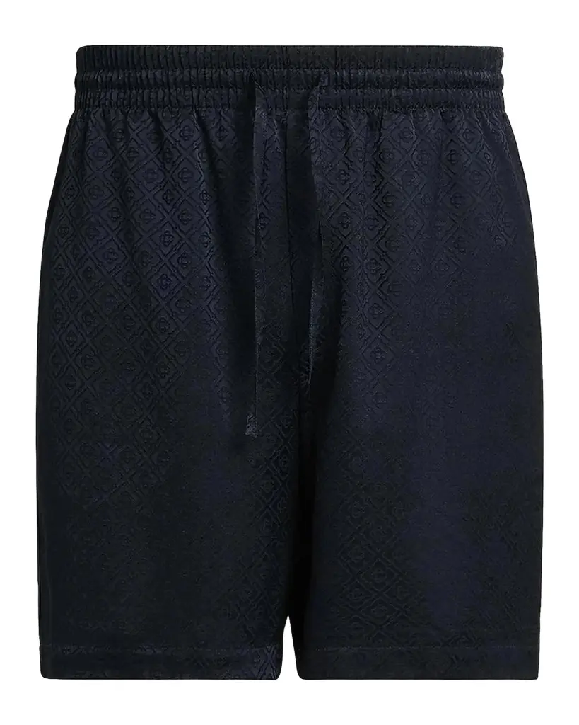 Men's Monogram Drawstring Shorts
