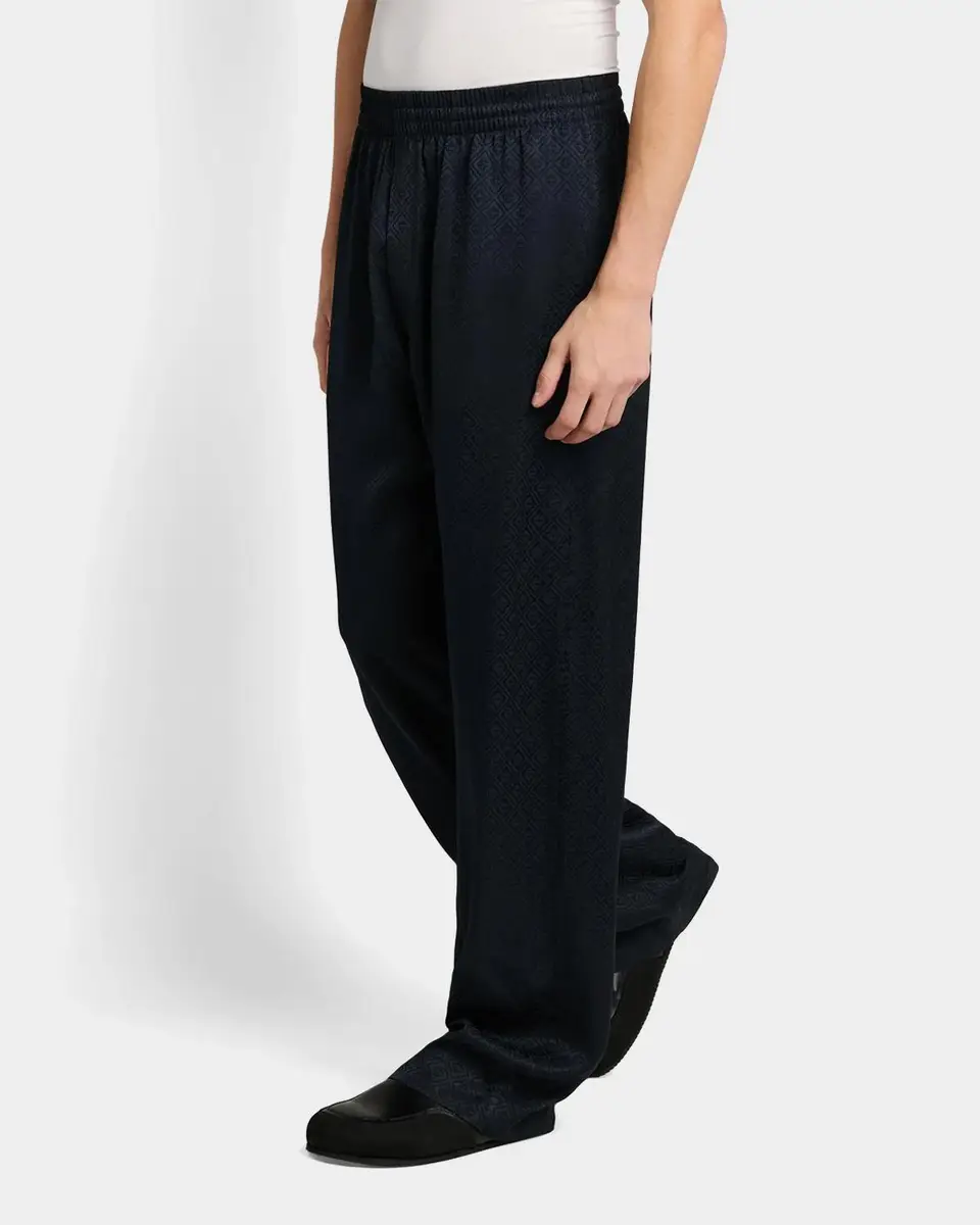 Casablanca Men's Monogram Satin Trousers | Thumbnail 5 Casablanca Men's Monogram Satin Trousers | Thumbnail 5