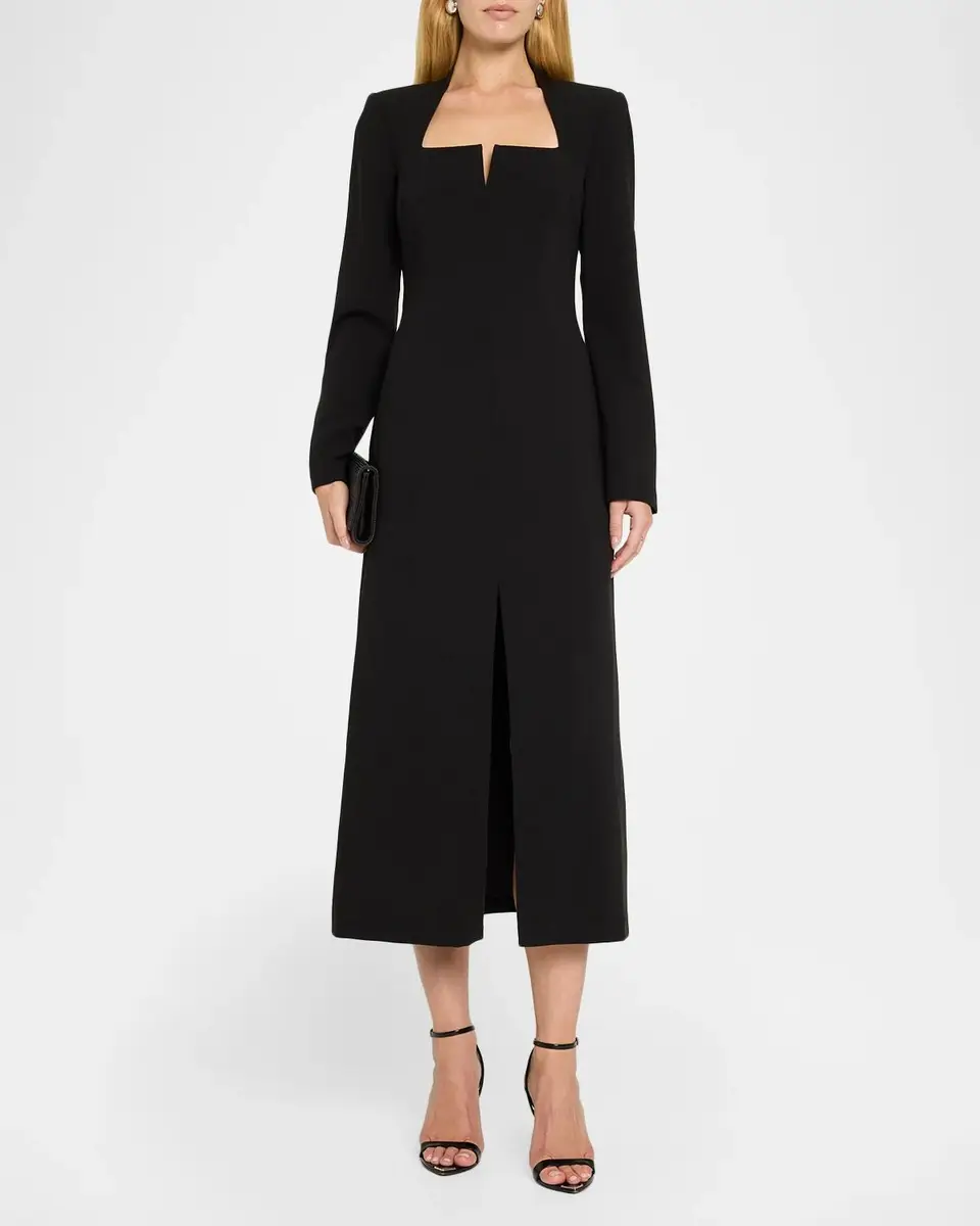 BLACK HALO Nymeria Midi Dress | Thumbnail 2 BLACK HALO Nymeria Midi Dress | Thumbnail 2