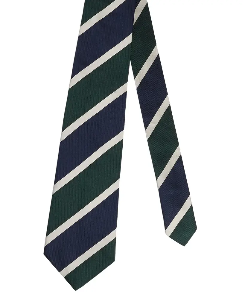 dunhill Men's Silk Regimental Stripe Tie