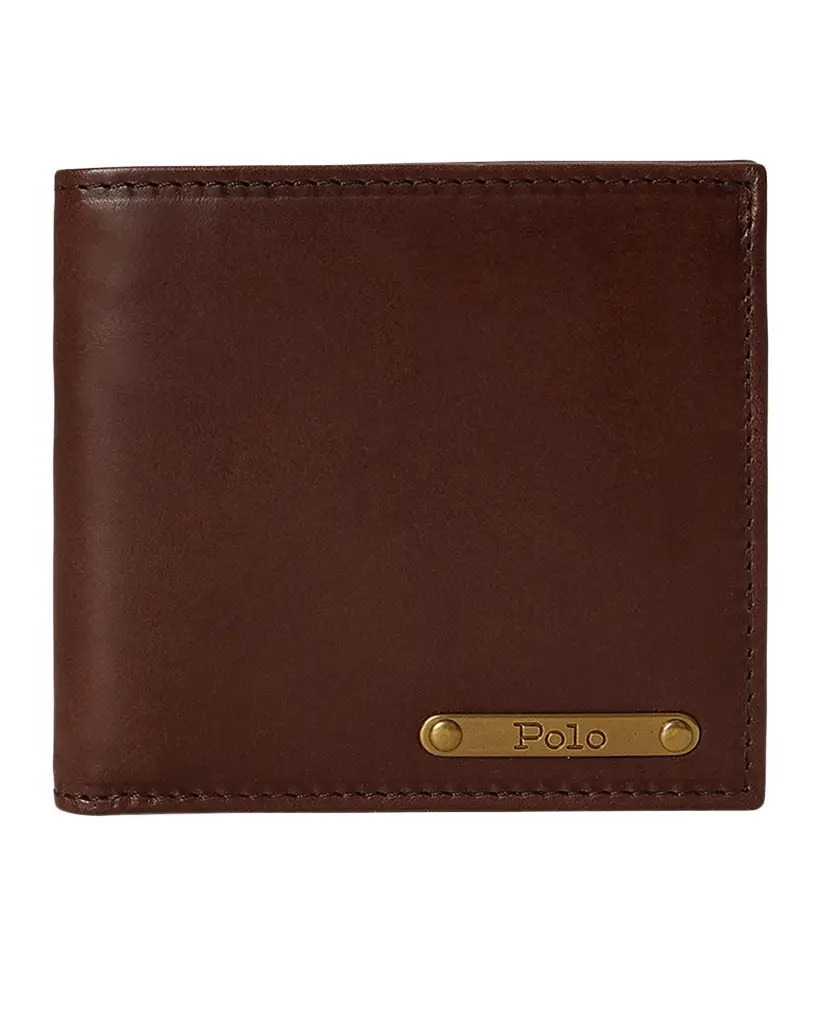 Polo Ralph Lauren Men's Orice Vachetta Leather Billfold Wallet