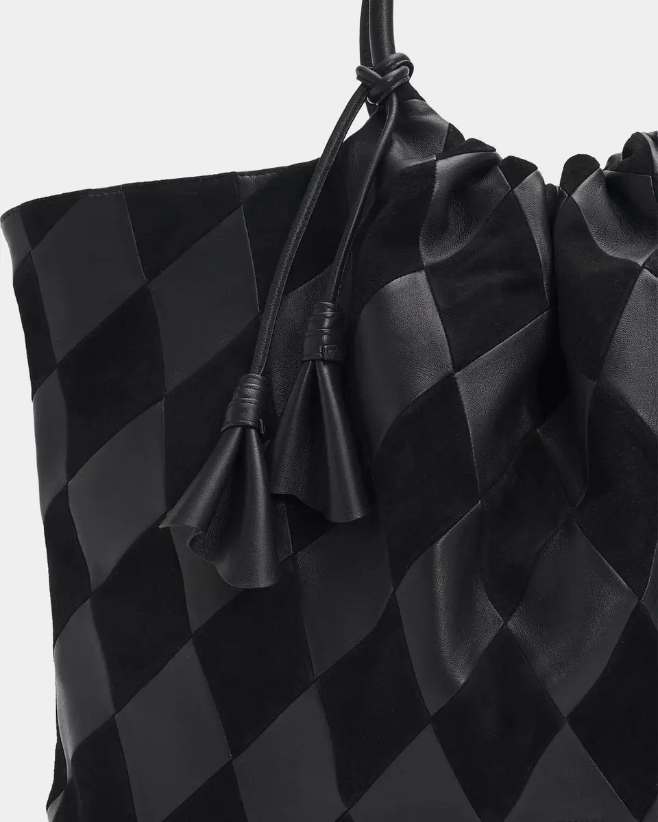 Zimmermann Cloud 91 Suede & Leather Checkerboard Shopper | Thumbnail 6 Zimmermann Cloud 91 Suede & Leather Checkerboard Shopper | Thumbnail 6
