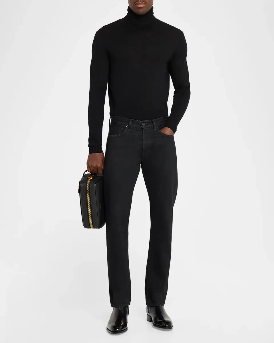 Tom Ford Men's Leather Pouch | Thumbnail 5
