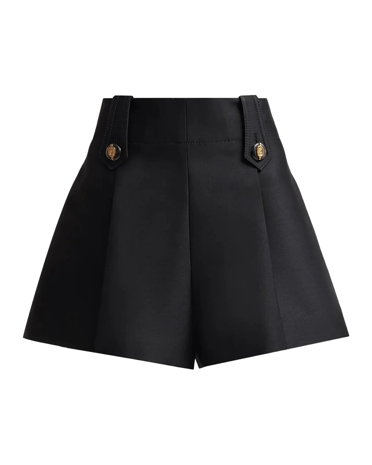 Zimmermann Valiant Wool-Silk Tailored Shorts