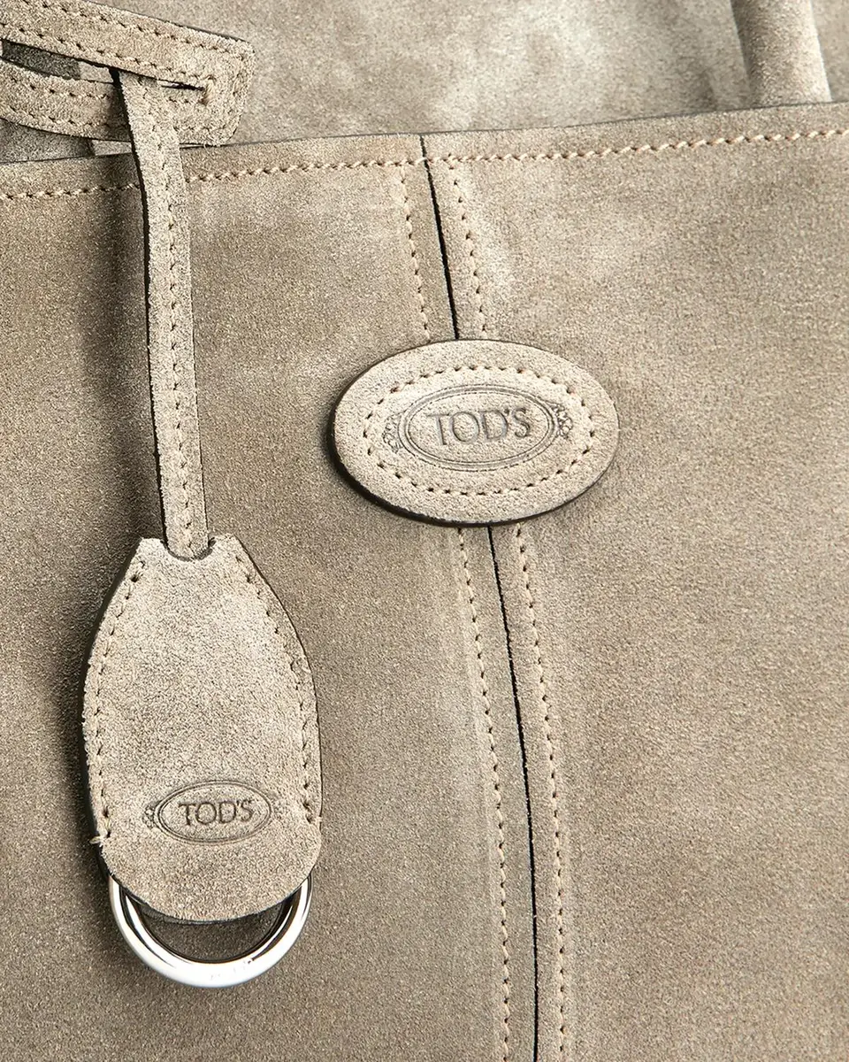 Tod's Suede Shopping Top-Handle Bag | Thumbnail 3 Tod's Suede Shopping Top-Handle Bag | Thumbnail 3