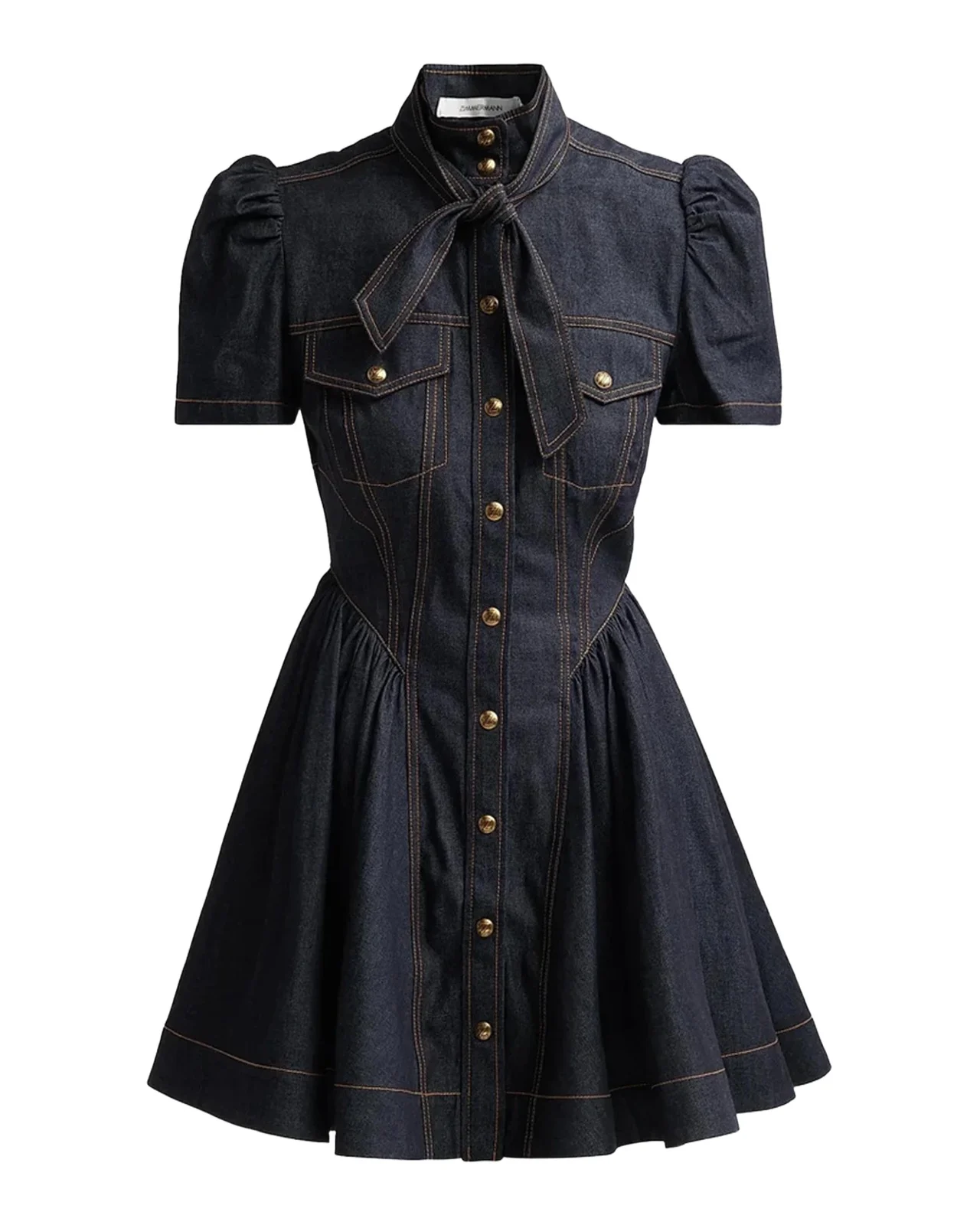 Denim Corset Minidress
